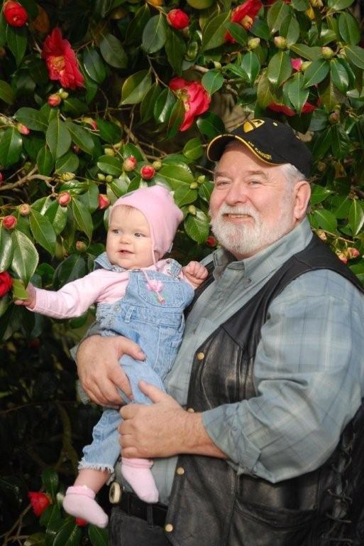 Cliff with Grandchild